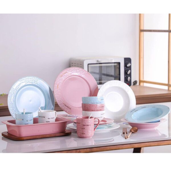 طقم عشاء 38 قطعه – Embossed/1