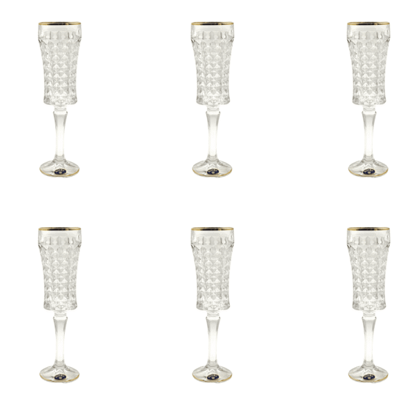 طقم كاسات فلوت – Bohemia – SH14166