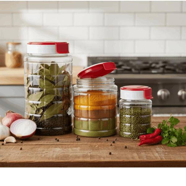 طقم برطمانات 12ق-LAMSA LUX jars