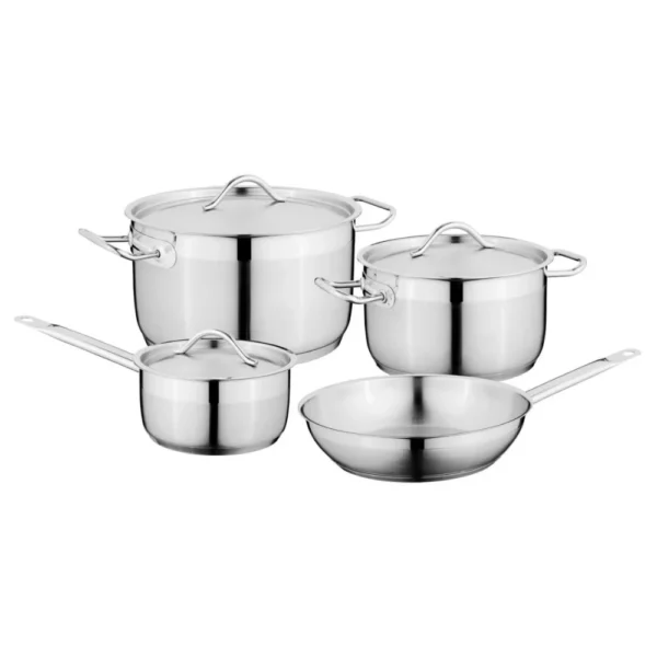 طقم حلل استانلس 7 قطع