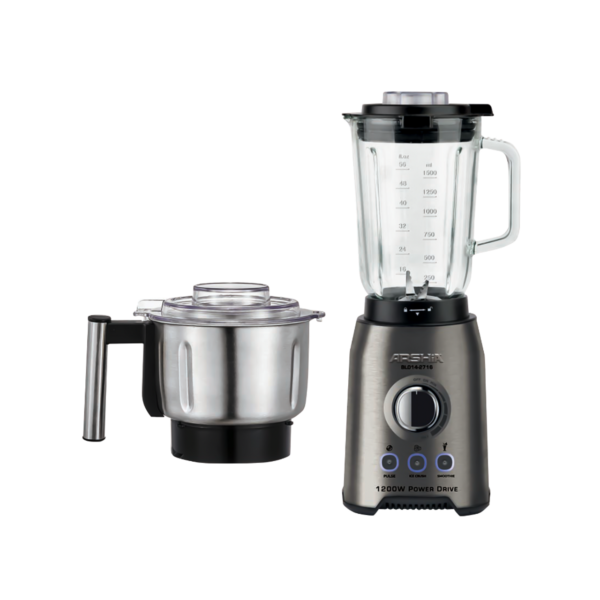 ARSHIA 2 in 1 Blender with Grinder – 2716 – Arshia