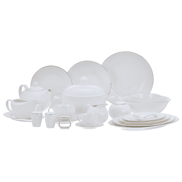 طقم سفره 125 قطعه باطار ذهبي – k01