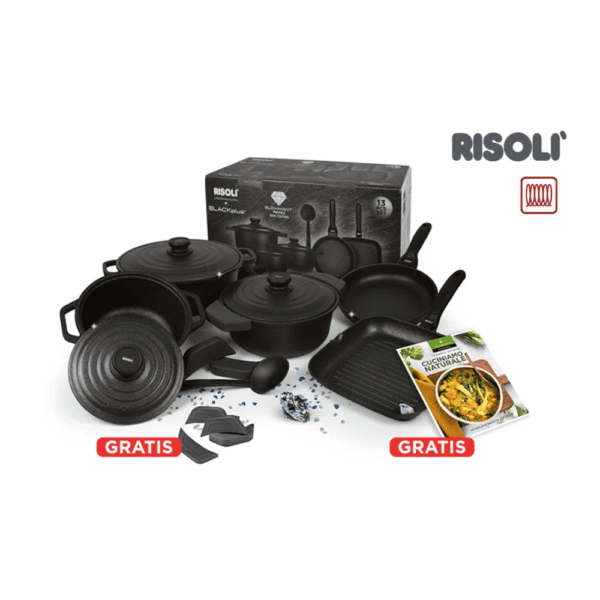 طقم ريزولى بلاك بلس 13 قطعة