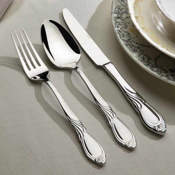 شنطة معالق تركى 89 قطعة – Nehir Armoni Silver