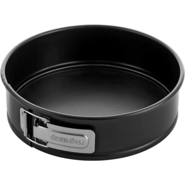 قالب كيك دائري سيراميك أسود 20 سم-green pan