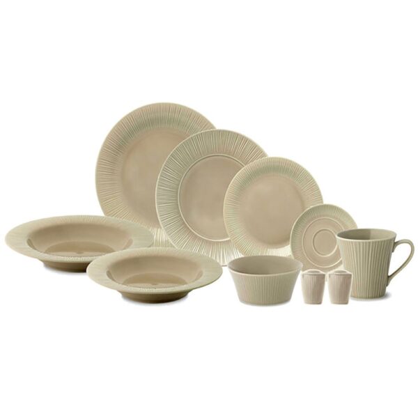 طقم عشاء 40 قطعه بيج – 1726E – Noritake