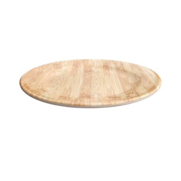 طبق تقديم ميلامين مسطح خشبي مستورد