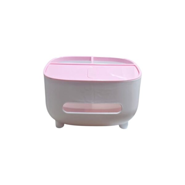 علبة مناديل وحامل ومنظم ادوات و ريموت