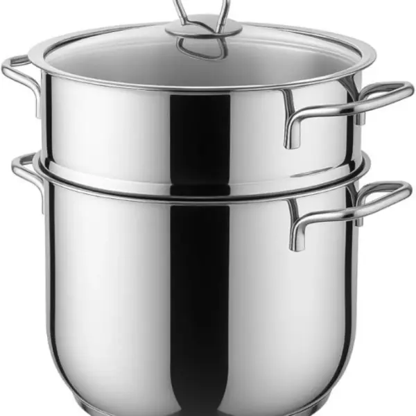 حلة بخار استانلس مقاس 32 هوم بيرفكت