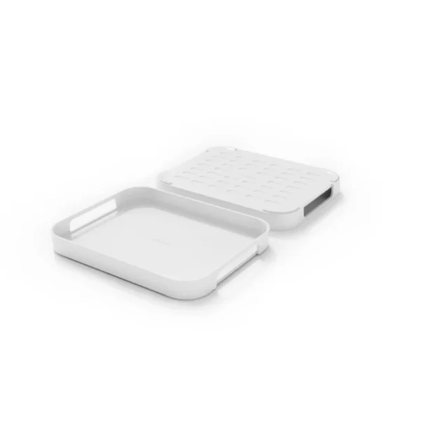 Trebonn PILE S أبيض – صينية تقديم من الميلامين