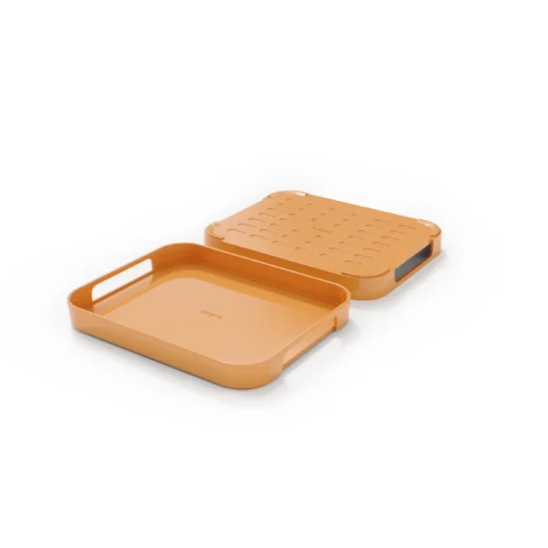 Trebonn PILE S برتقالى – صينية تقديم من الميلامين