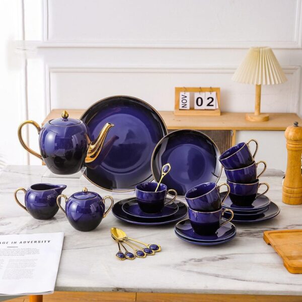 طقم شاى و جاتو 30 قطعة – NO13