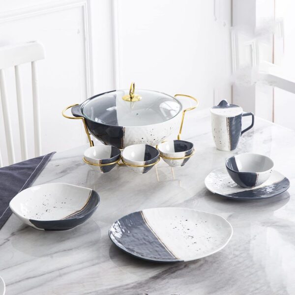 طقم عشاء 48 قطعه – NO04