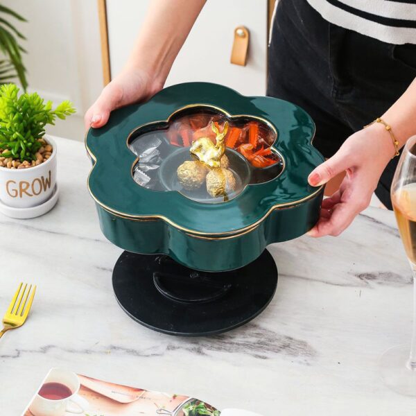 طقم تسالي بورسلين كلاسيك