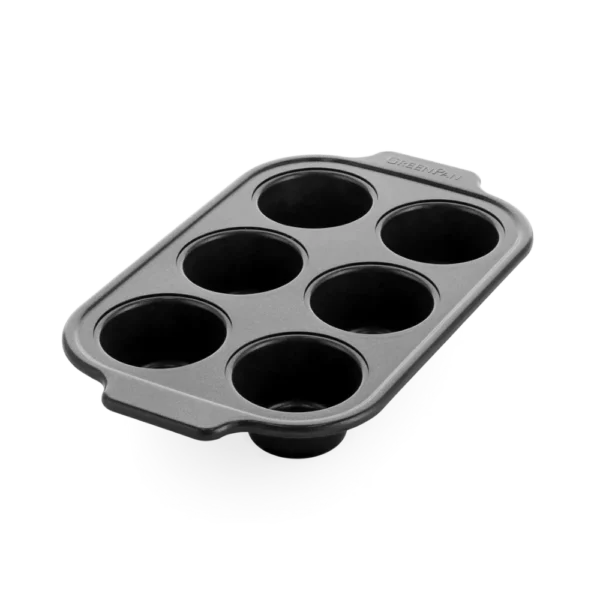 قالب مافن سيراميك أسود 6 أكواب-green Pan