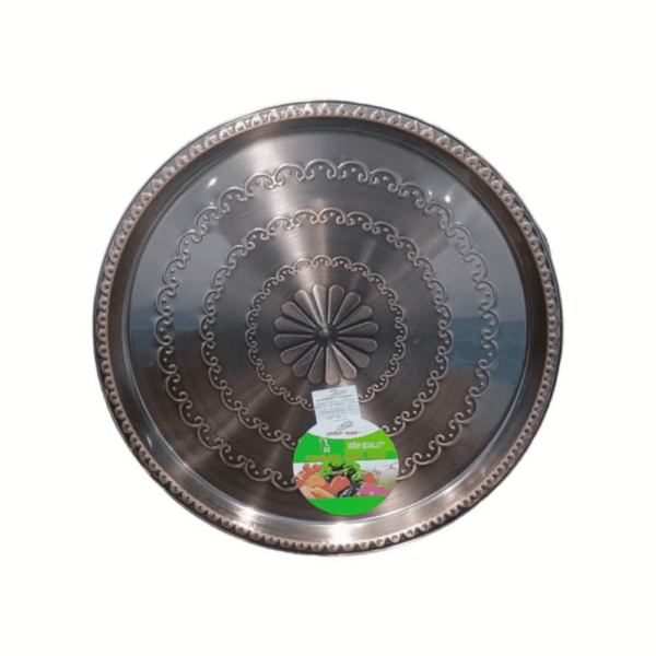 صينية عشاء مستورد – لون نحاسى