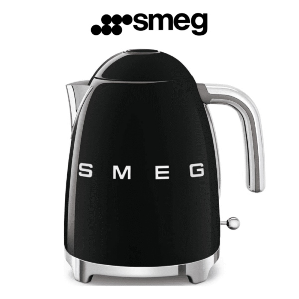 كاتيل كهربائي سميج أسود – 1.7 لتر – 2400 وات – SMEG – KLF03BLEU