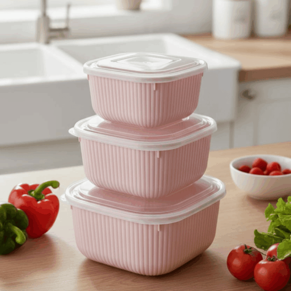 طقم علب ماستر لاين مربع – (الوطنية )