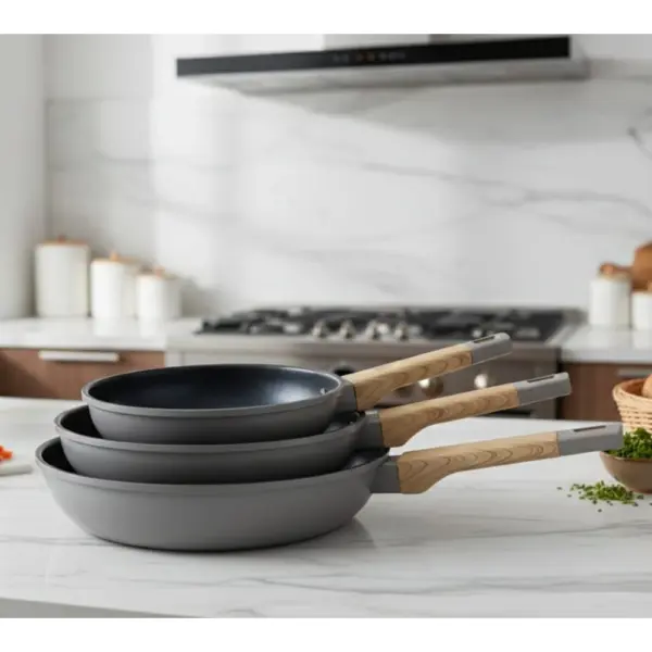 طقم مقلاية سيراميك 3ق -BAROLY