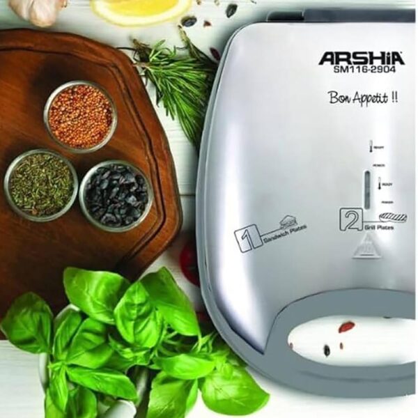 Sandwich maker 3 in 1 – 2904 – Arshia
