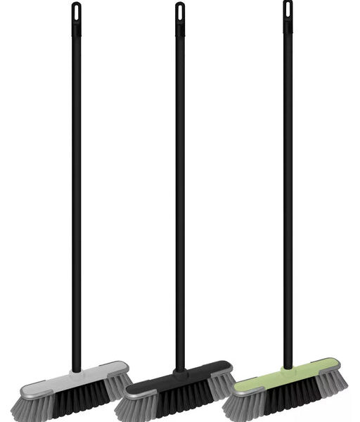 يورك مكنسة منزلية سابرينا بيد بلاستيك اسود