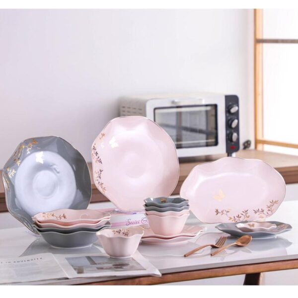 طقم عشاء 28 قطعه – Butterfly/5