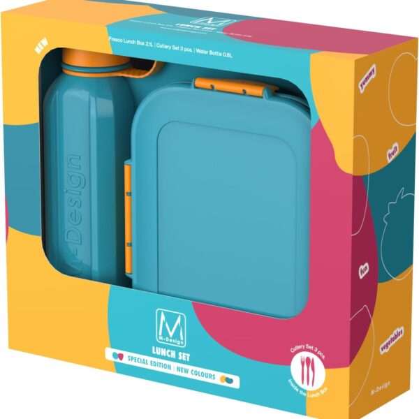 Lunch set 1.6 – Blue*Yellow – Mdesign