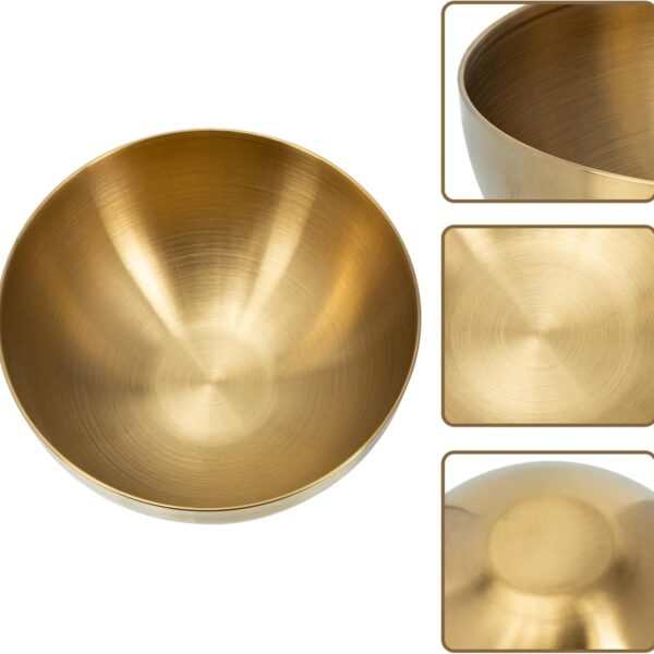 بوله استانلس 304 ذهبي متعدده الاغراض