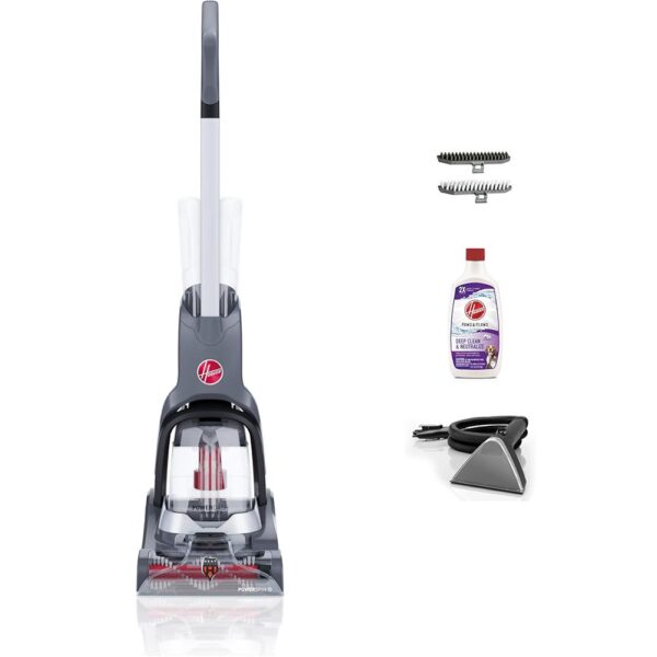 Hoover PowerDash | مكنسة غسيل سجاد قوية وصغيرة الحجم لتنظيف عميق