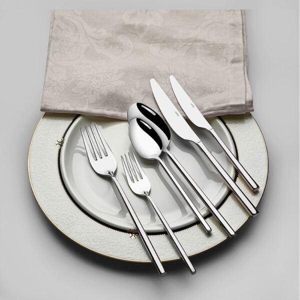 شنطة معالق تركى 84 قطعة – Nehir Gloria Silver