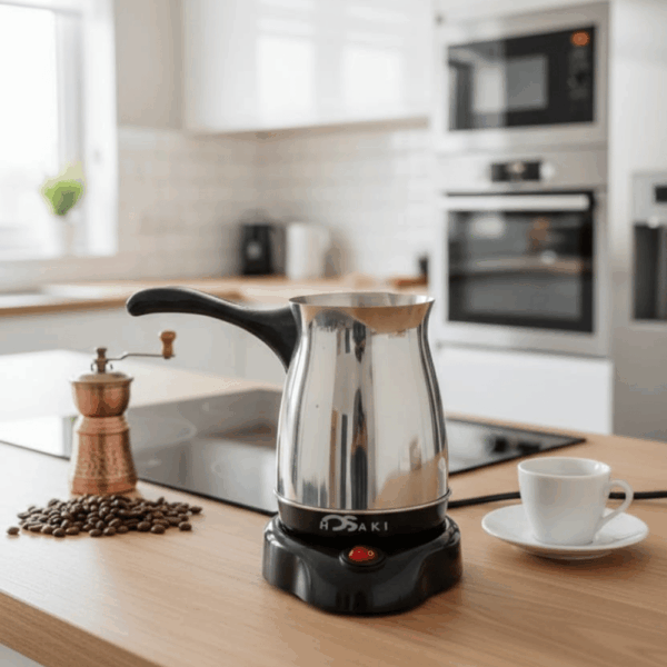 كنكة قهوة استنلس 750مللى لونغو – Hosaki