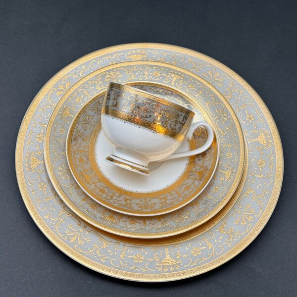 طقم سفره 60 قطعه – LS5558Silver