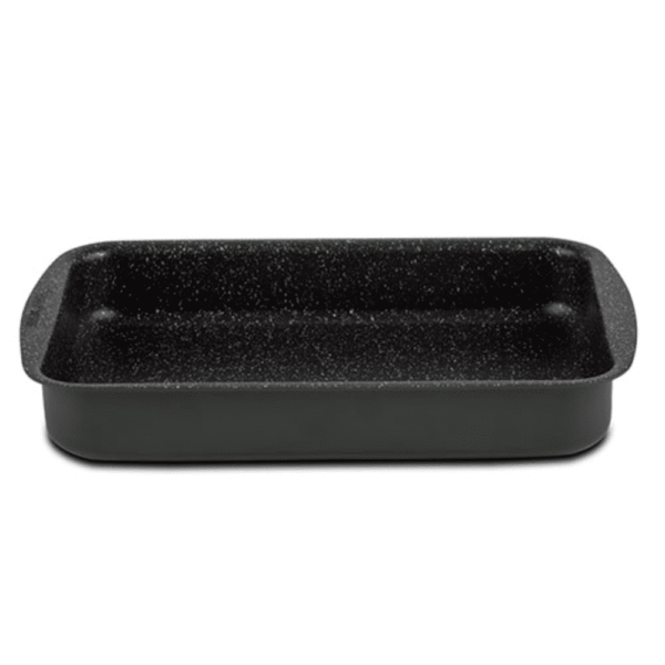 NAVA |  صينية مستطيلة من الألومنيوم “Imperial” مع طلاء حجري غير لاصق 35 سم