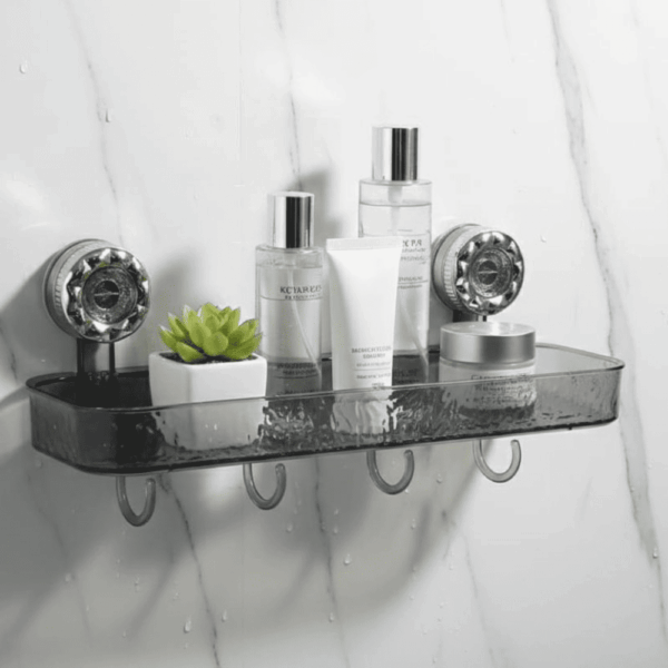 منظم ورف اكليريك سهل التركيب للشاور او المطبخ