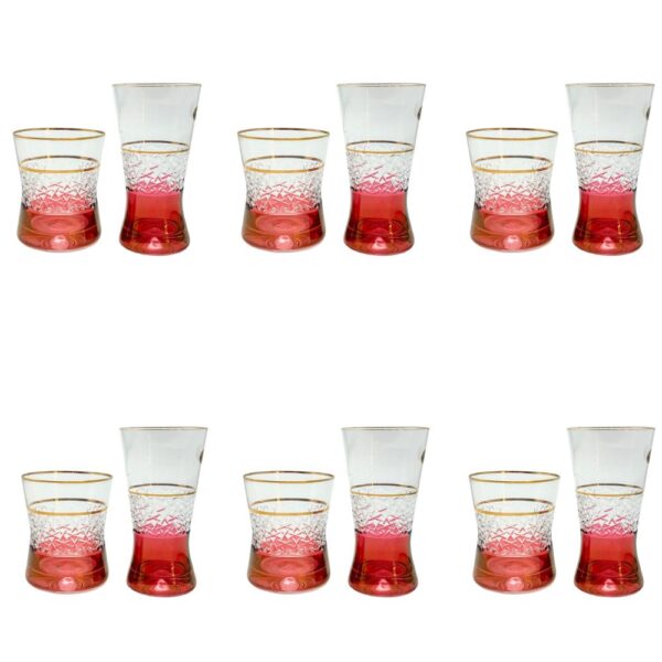 طقم شوب و شاي 12 قطعه – Bohemia – H30731