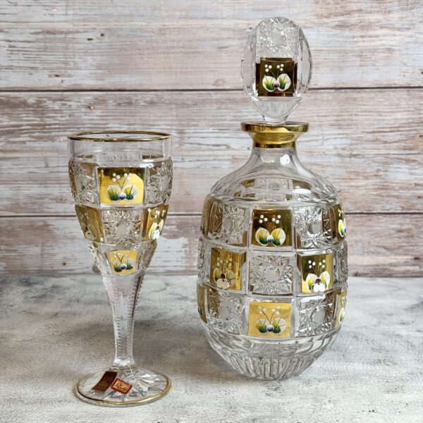 طقم شربات بوهيمى 7 قطع – H33449