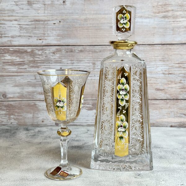 طقم شربات بوهيمى 7 قطع – H27941