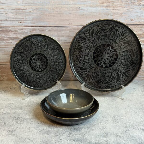 طقم عشاء تركى 24 قطعه – 24003