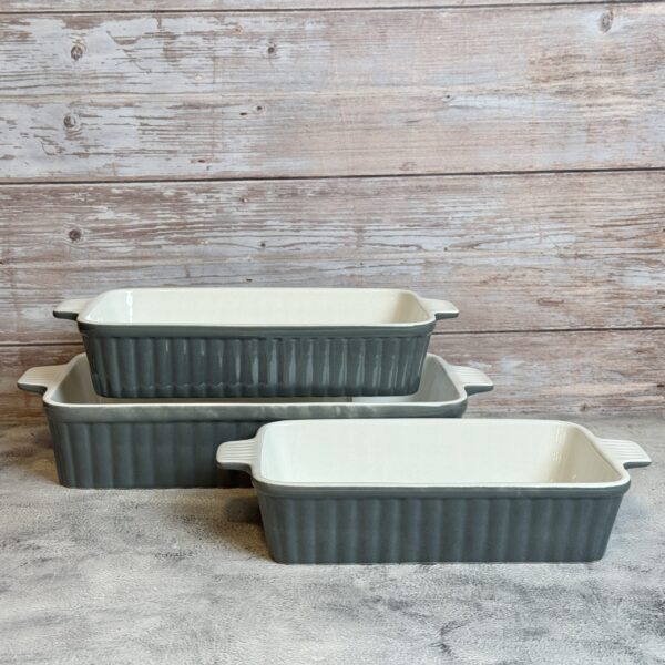 طقم طواجن فرن ٣ قطع  – 5555