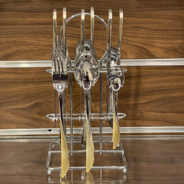 طقم معالق علي حامل ARSHIA