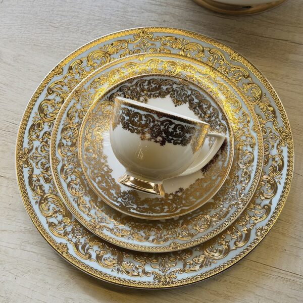 طقم سفره 60 قطعه – LS6668 Green