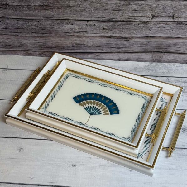 طقم صوانى خشب 2 قطعه – Royal Alfredo – 456B