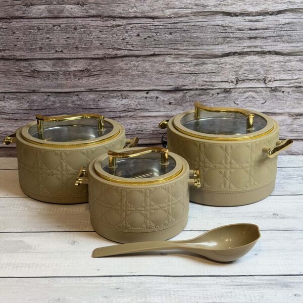 حافظ طعام هندى 4 قطعة – Biege