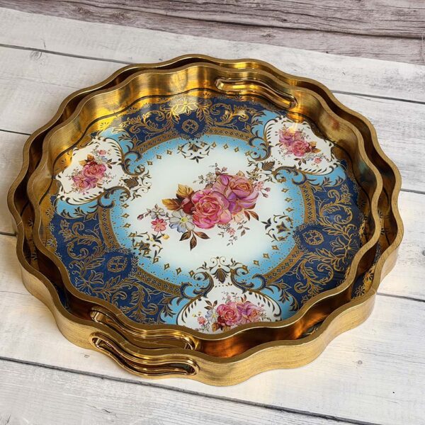 طقم صوانى تركى ٢ قطعة – TR02