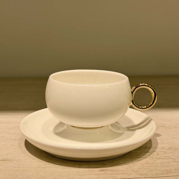 طقم قهوة بالطبق – 4136