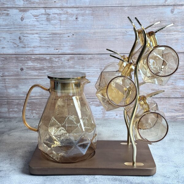 طقم شربات علي حامل – 146