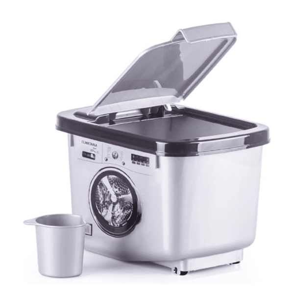 علبة مسحوق غسيل بلاستيك الوطنية