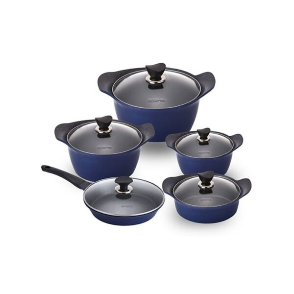 طقم حلل جيرانيت 10 قطعة – ارشيا