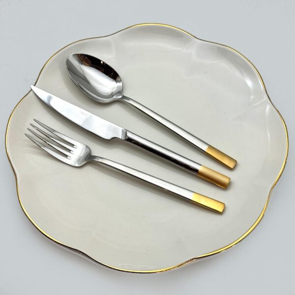 شنطة معالق تركى 89 قطعة – Nehir Dalyan Gold Matt 3CM