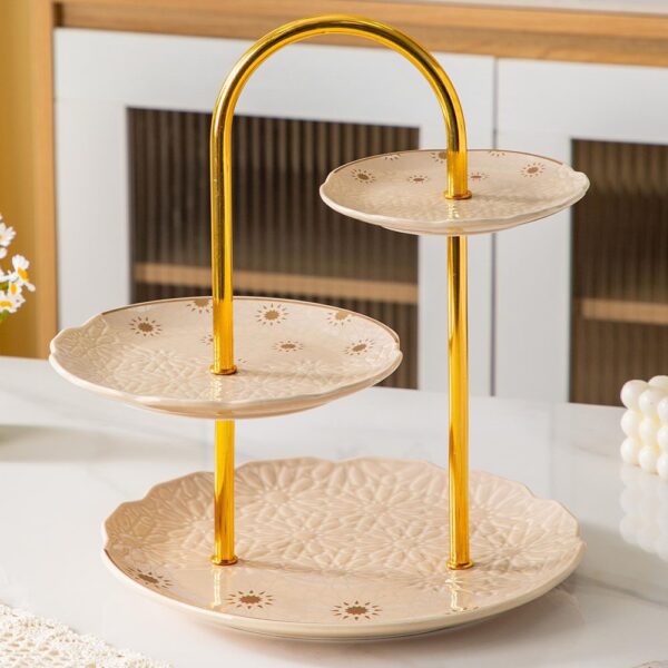 شياله كحك و كاندي ٣ دور بريتي  – Andalous Design – Biege